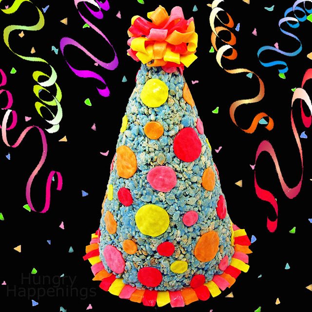 rice krispies party hats
