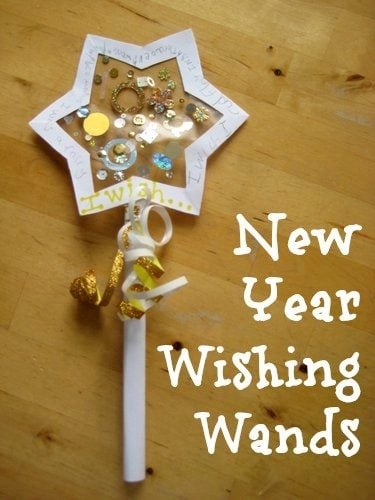 new year wishing wand