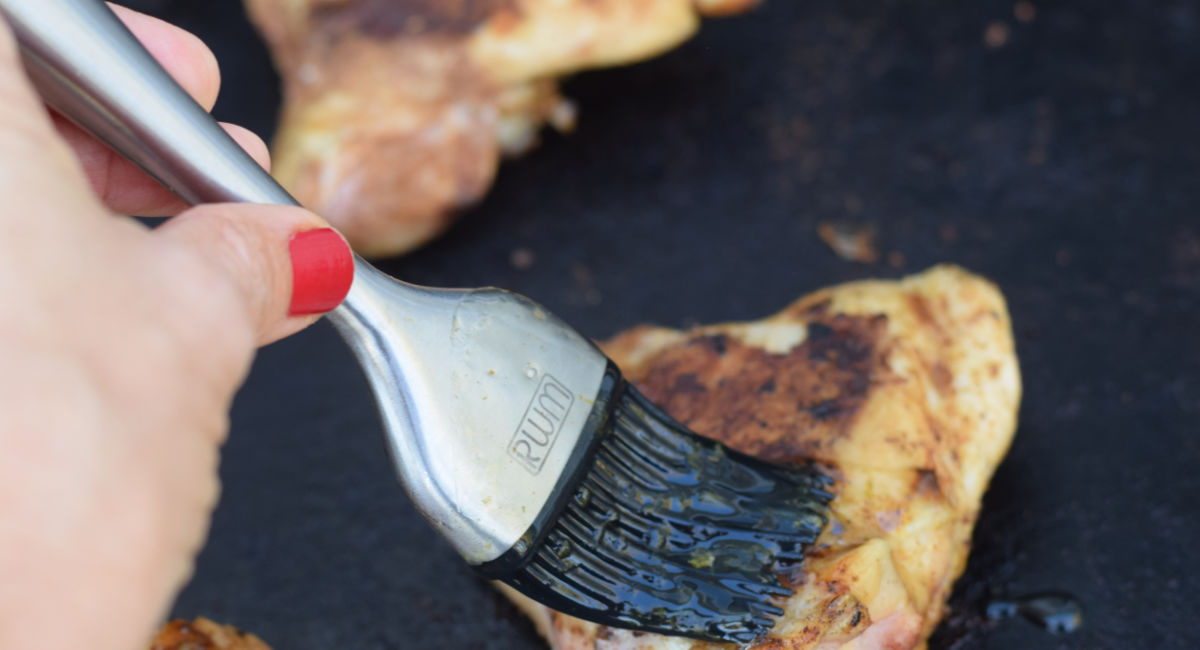 basting chicken