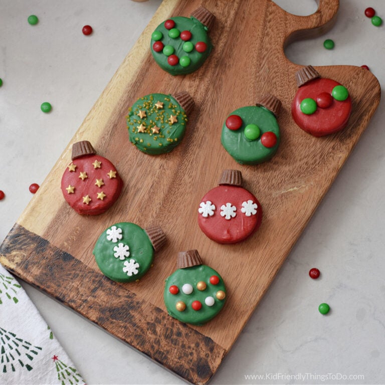 Oreo ornament cookies