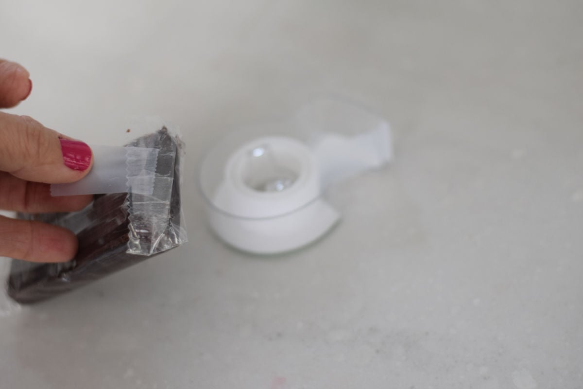 taping cosmic brownie