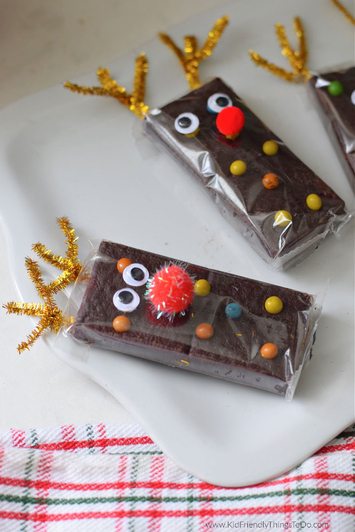 Rudolph Cosmic Brownie Treats