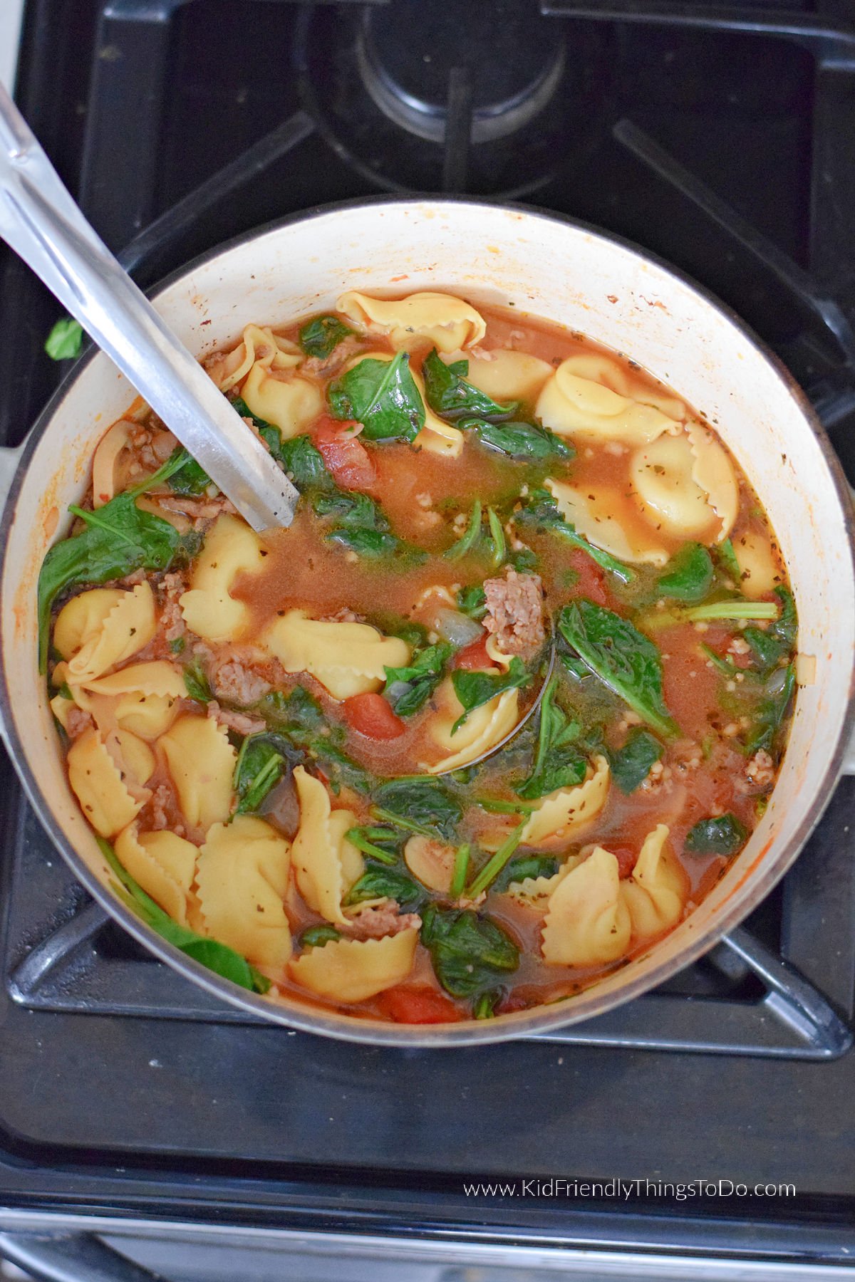 sausage tortellini soup