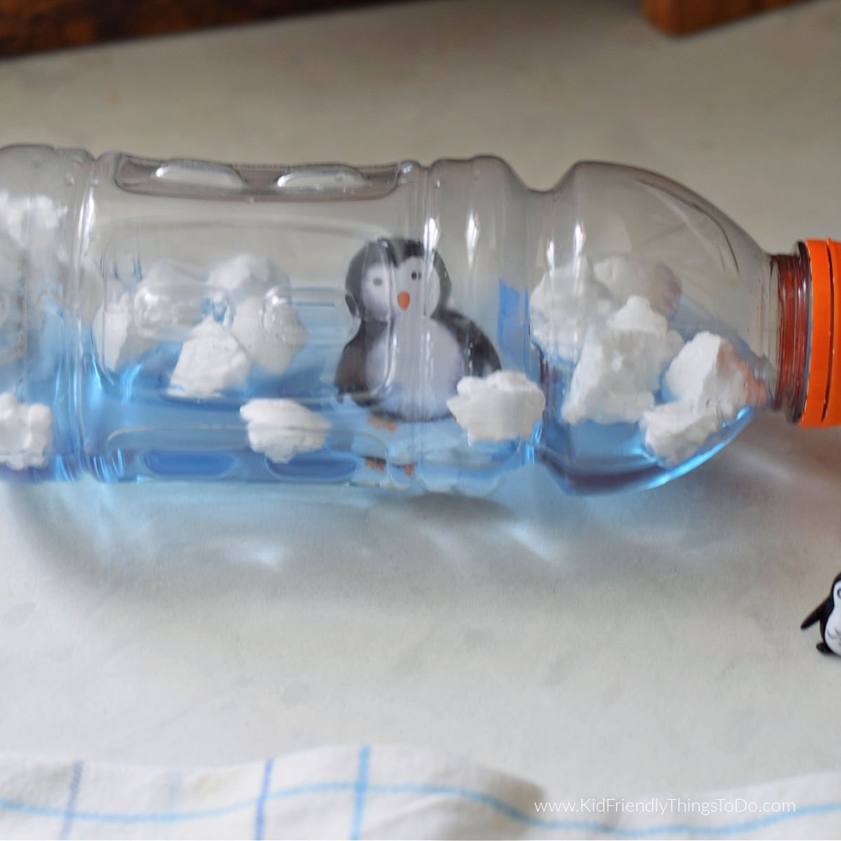 penguin sensory bottle