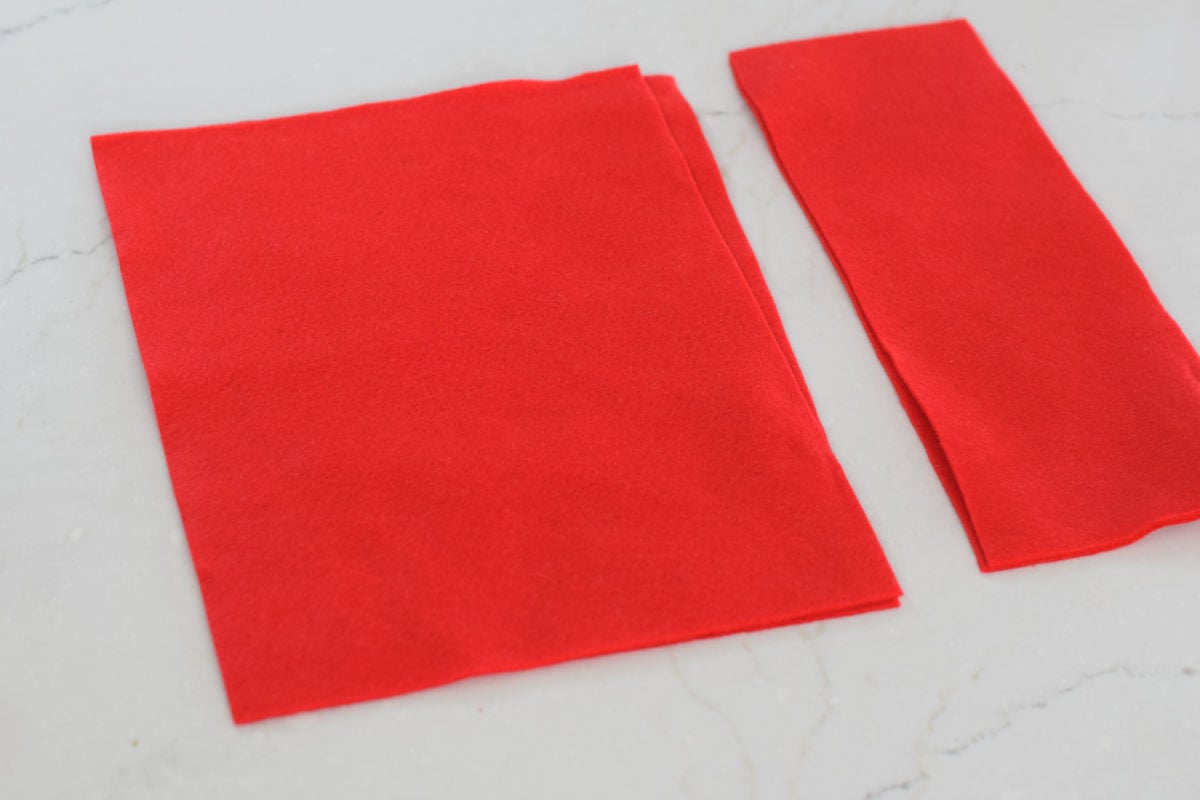 red felt sheets 