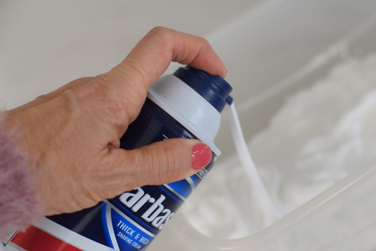 shaving cream 