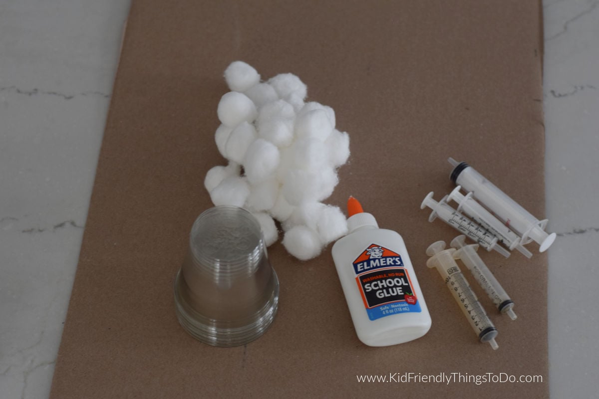 cotton ball art supplies