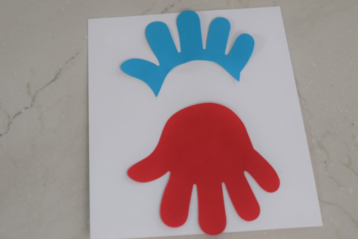 thing one and thing two handprints