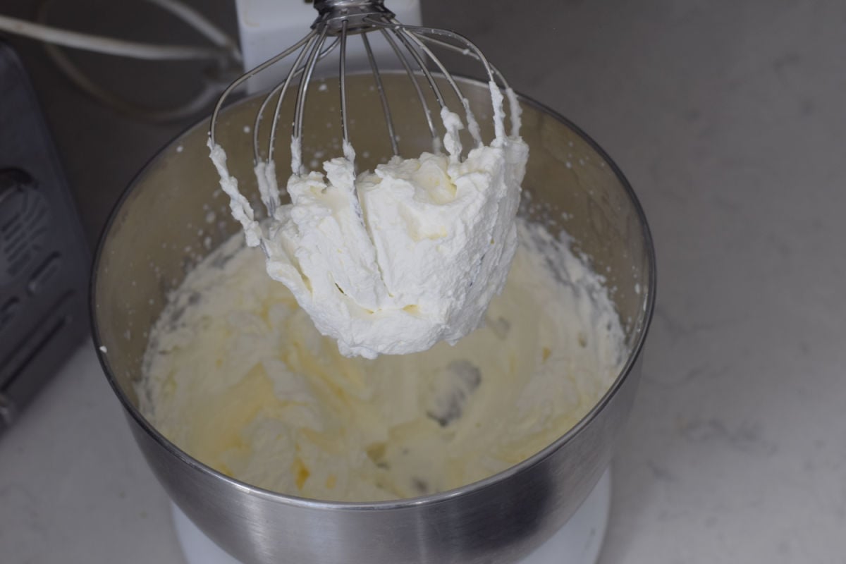 heavy cream stiff peaks 