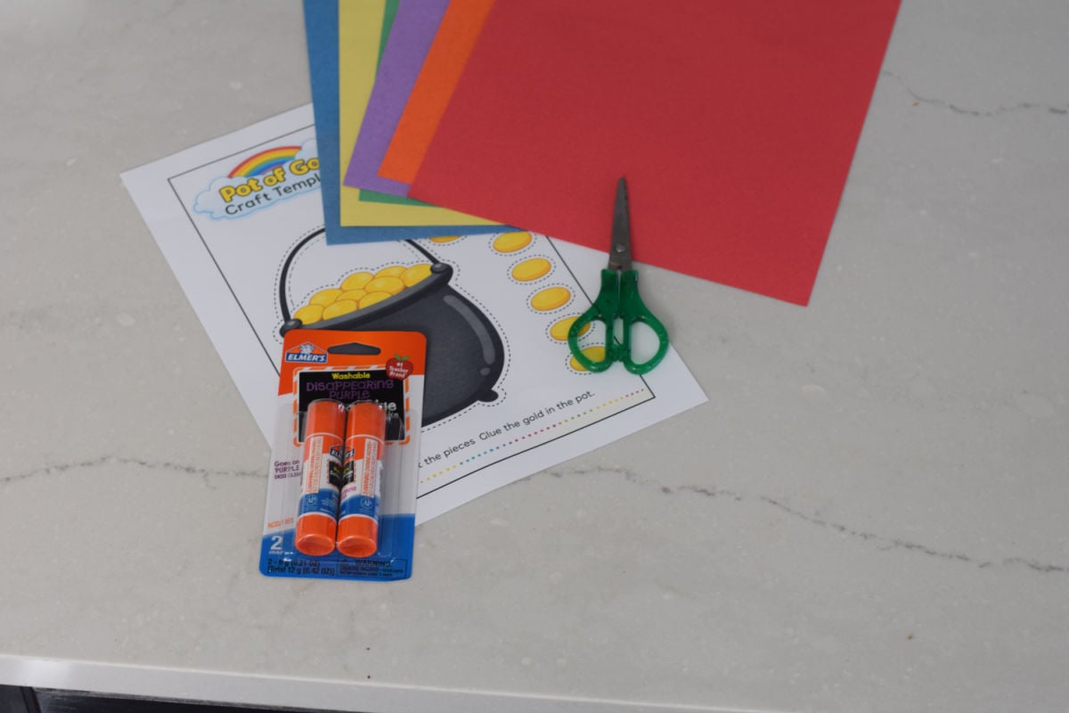 pot of gold craft supplies 