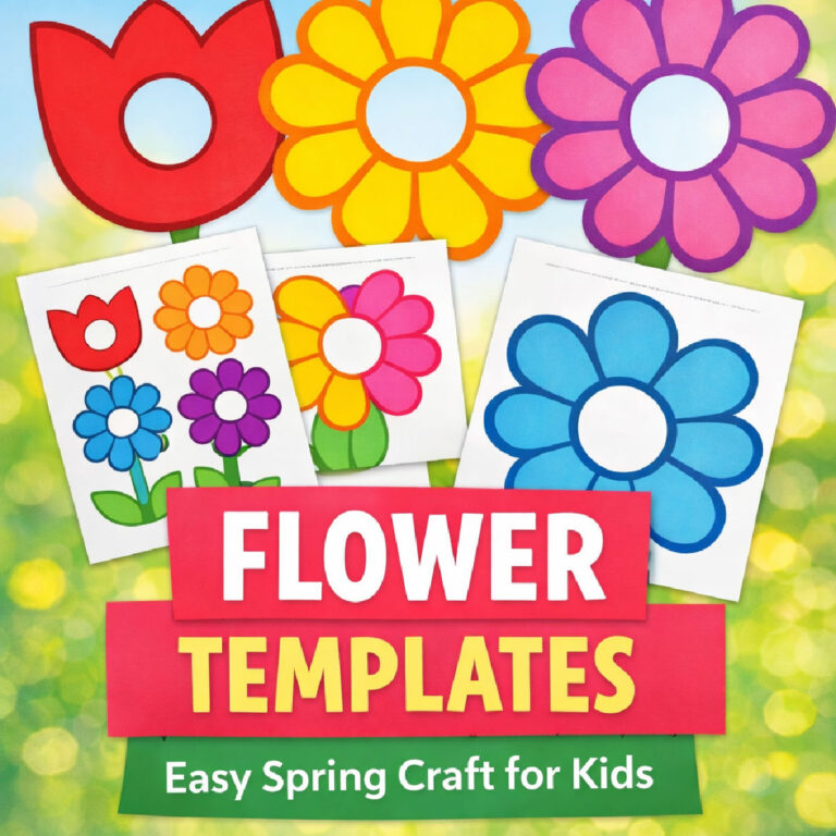 flower templates for crafts