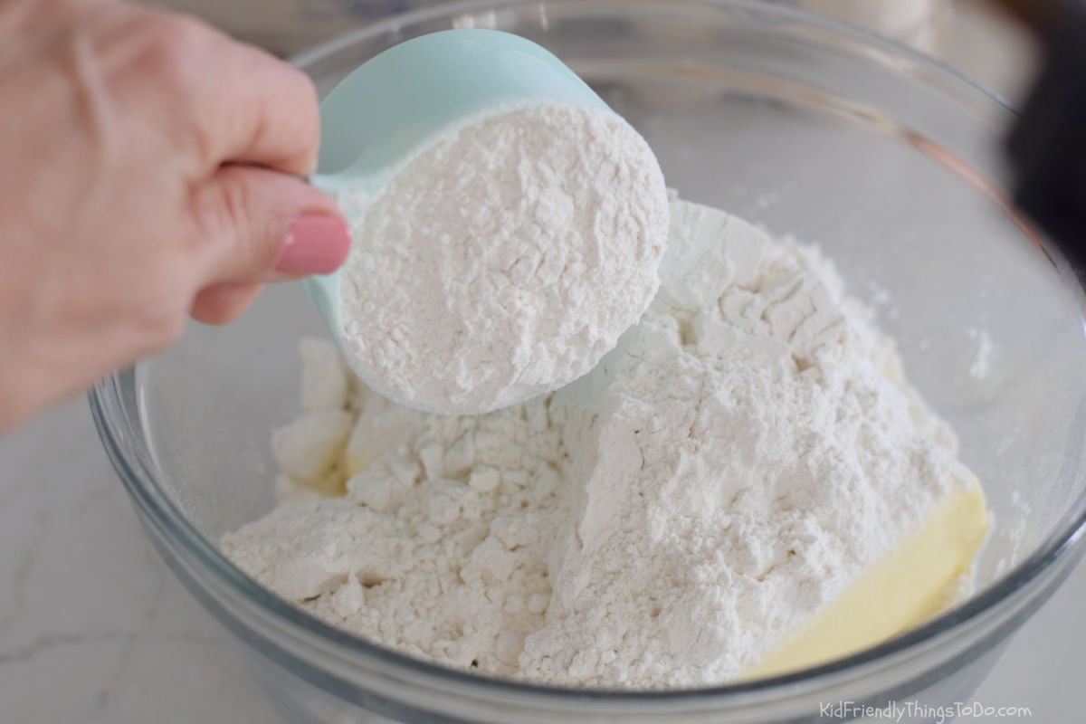 lemon bar crust mixture