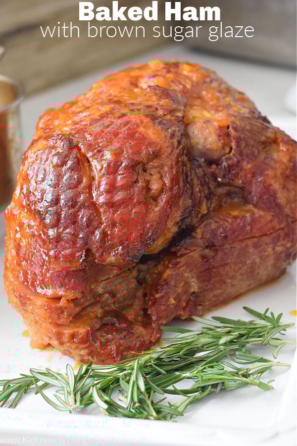 brown sugar glazed ham
