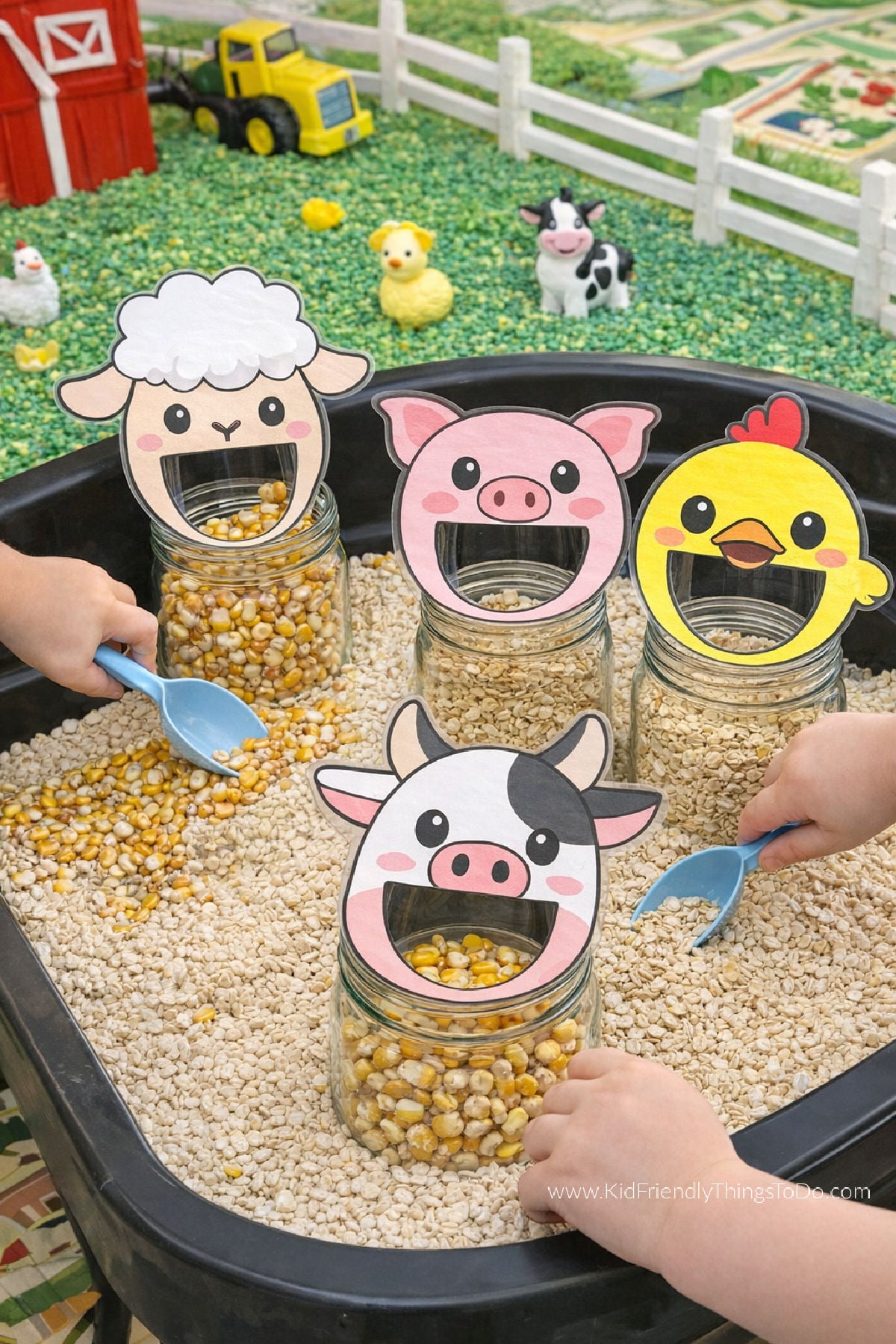 feed the animals farm station 