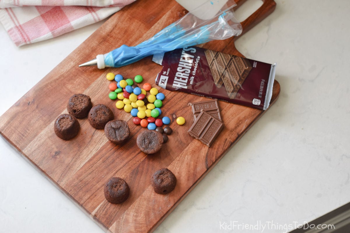 brownie bite graduation caps ingredients