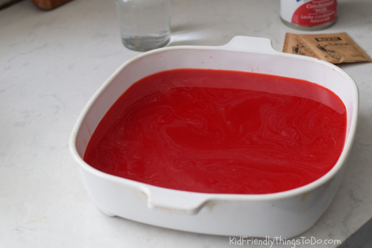 red Jell-O