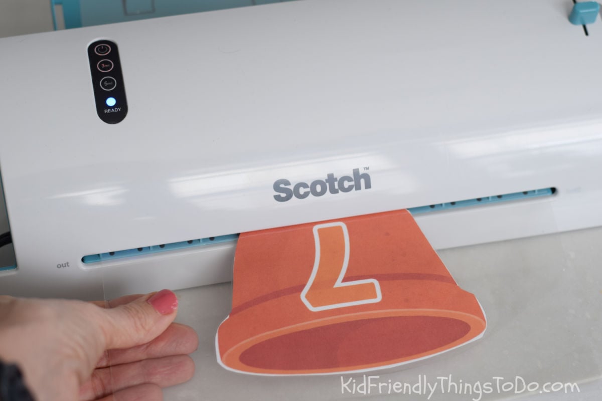 laminating flower pot printables 