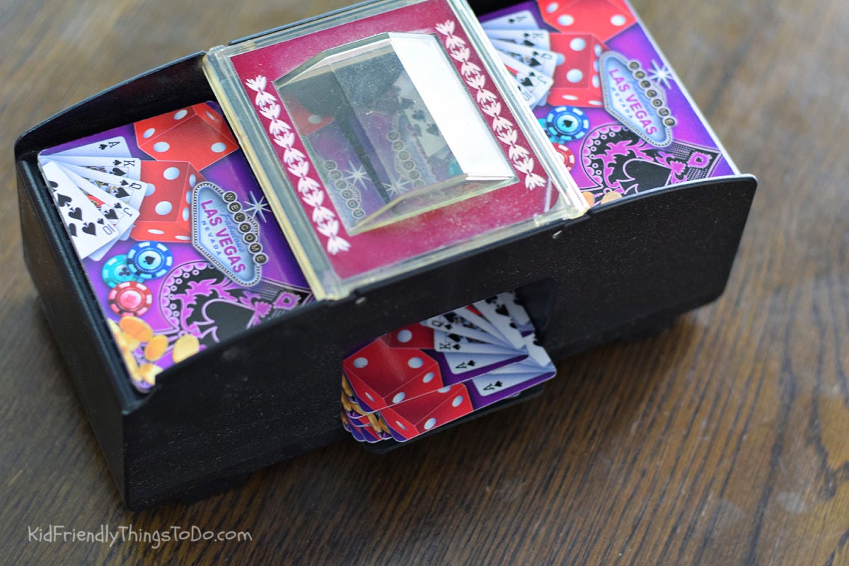 automatic card shuffler 