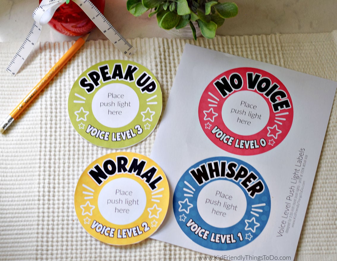 voice level printable for teachers voice chart for classroom